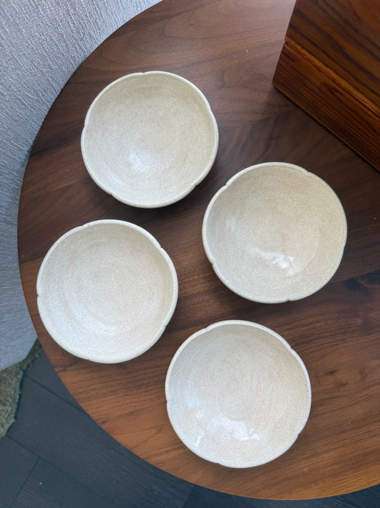 Stoneware Flower Dish